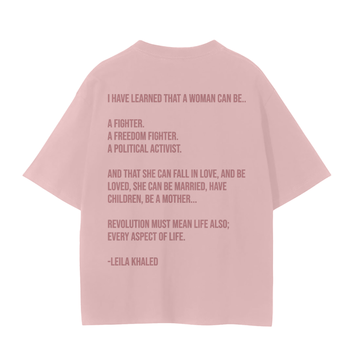 Laila khaled Drop Shoulder Seamless T-shirt