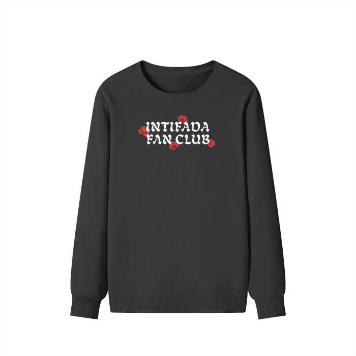 Intifada Fan Club Light Weight Classic Crew Neck