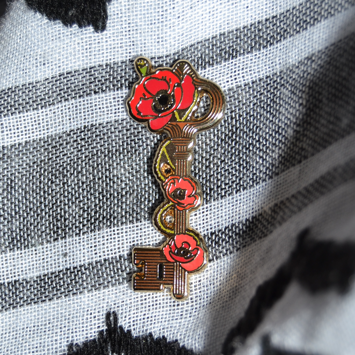 Key of Return Enamel Pin