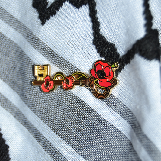 Key of Return Enamel Pin