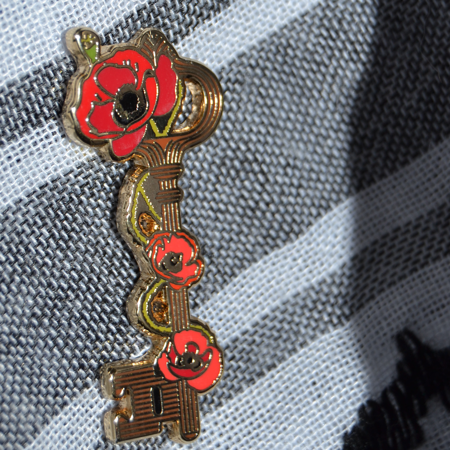 Key of Return Enamel Pin