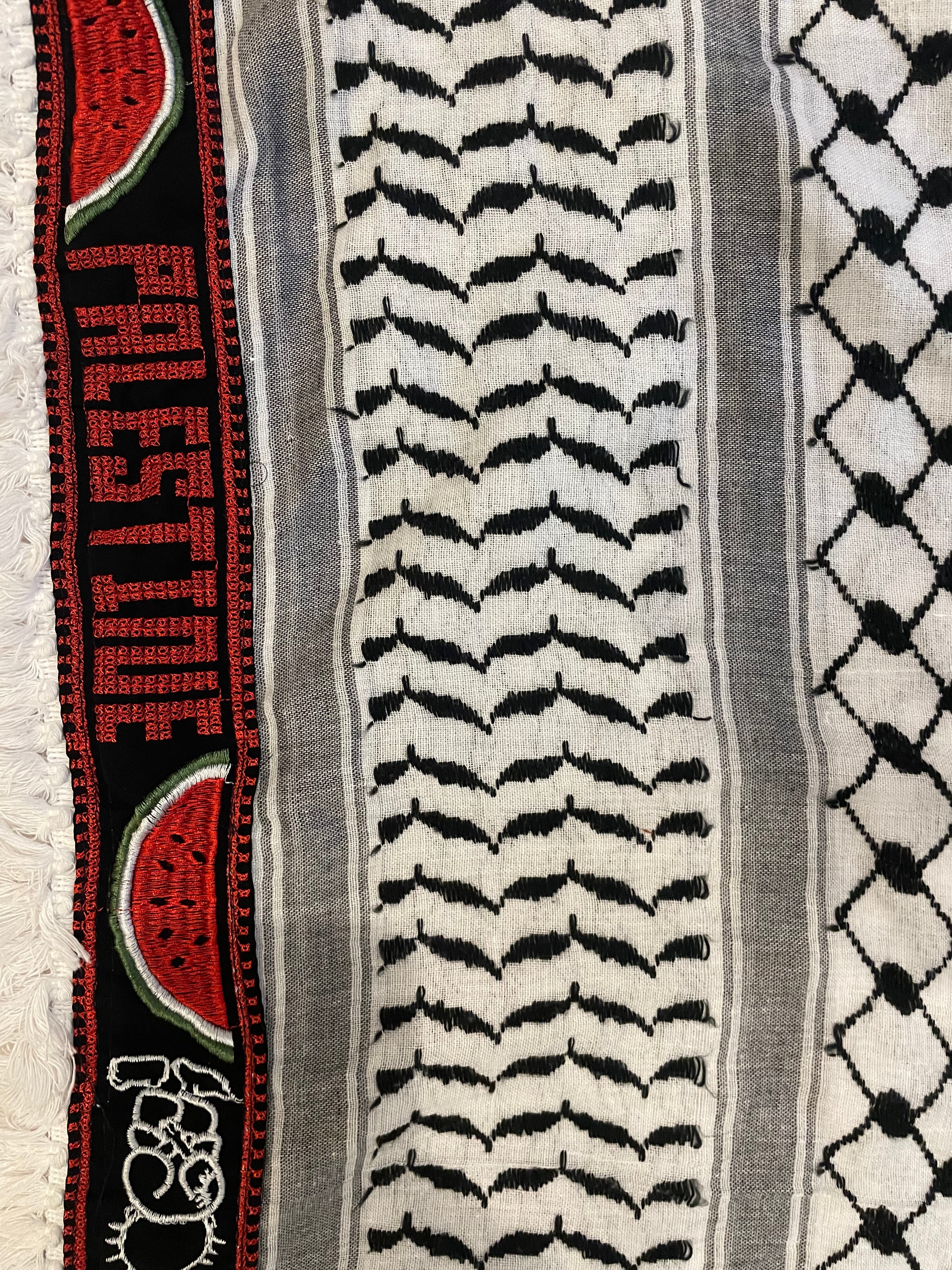 Tatreez Handala Keffiyeh