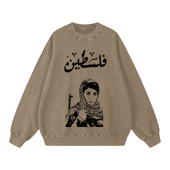 Leila Khaled Crewneck
