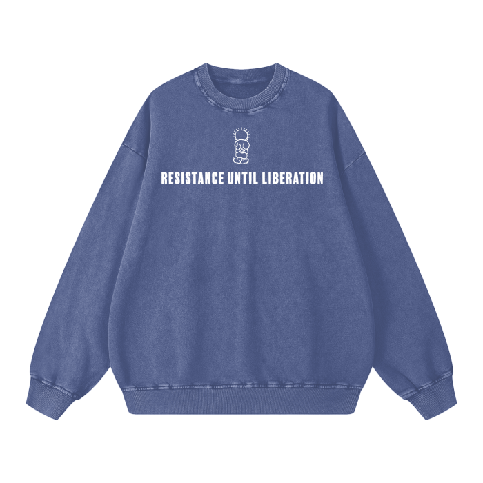 Handala Resistance Until Liberation Crewneck