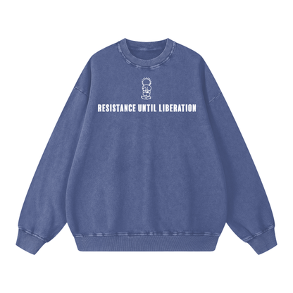 Handala Resistance Until Liberation Crewneck