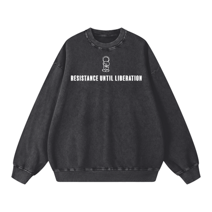 Handala Resistance Until Liberation Crewneck