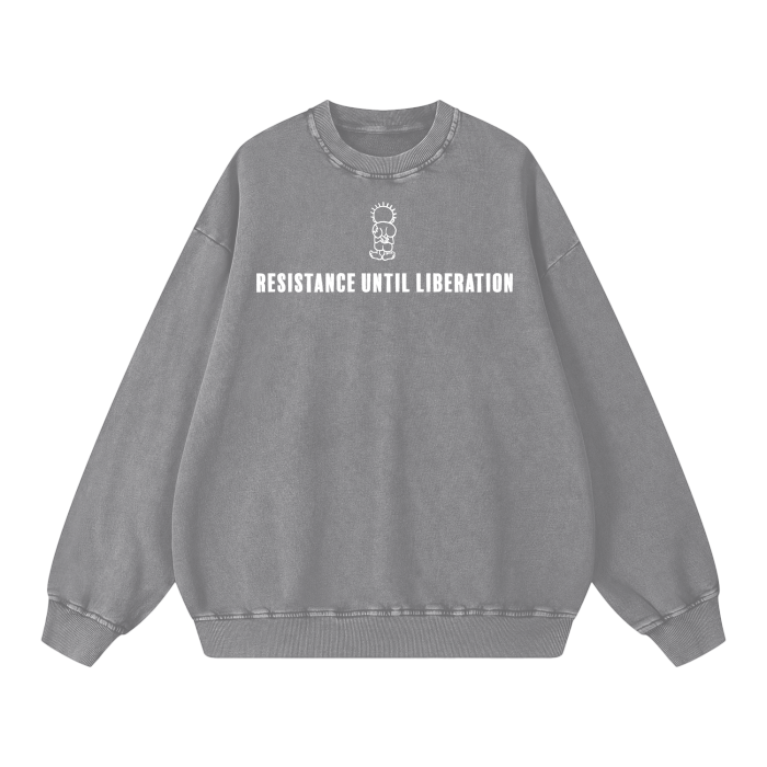 Handala Resistance Until Liberation Crewneck