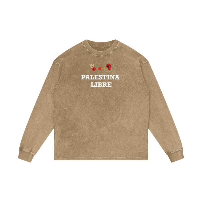 Palestina Libre Key of return Long Sleeve T-Shirt