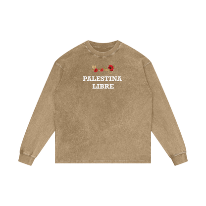 Palestina Libre Key of return Long Sleeve T-Shirt