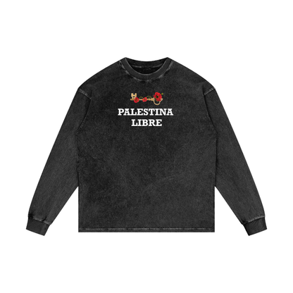 Palestina Libre Key of return Long Sleeve T-Shirt