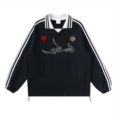 Mukwama Collard Crewneck Jersey Black