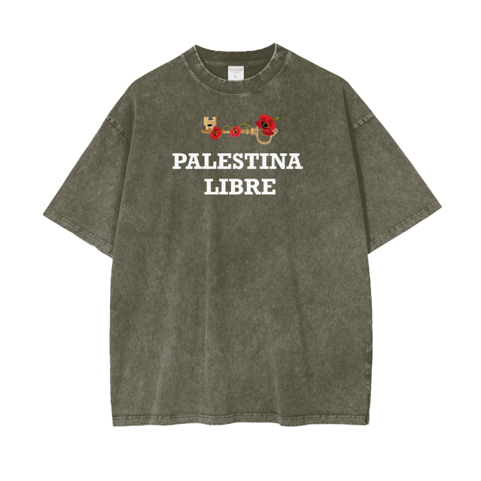 Palestina Libre Key of return  T-shirt