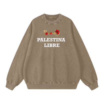Palestina Libre Key of Return Crewneck