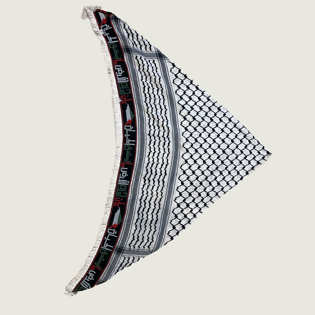 Tatreez On This Land Keffiyeh