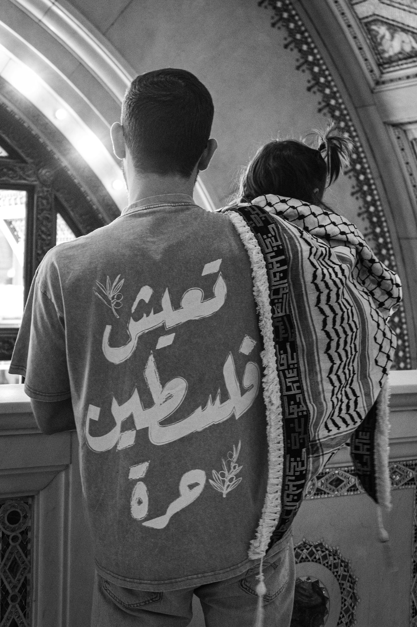 Tatreez On This Land Keffiyeh