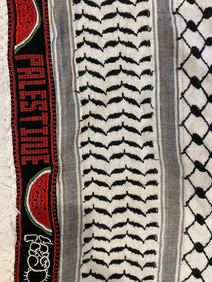 Tatreez Handala Keffiyeh
