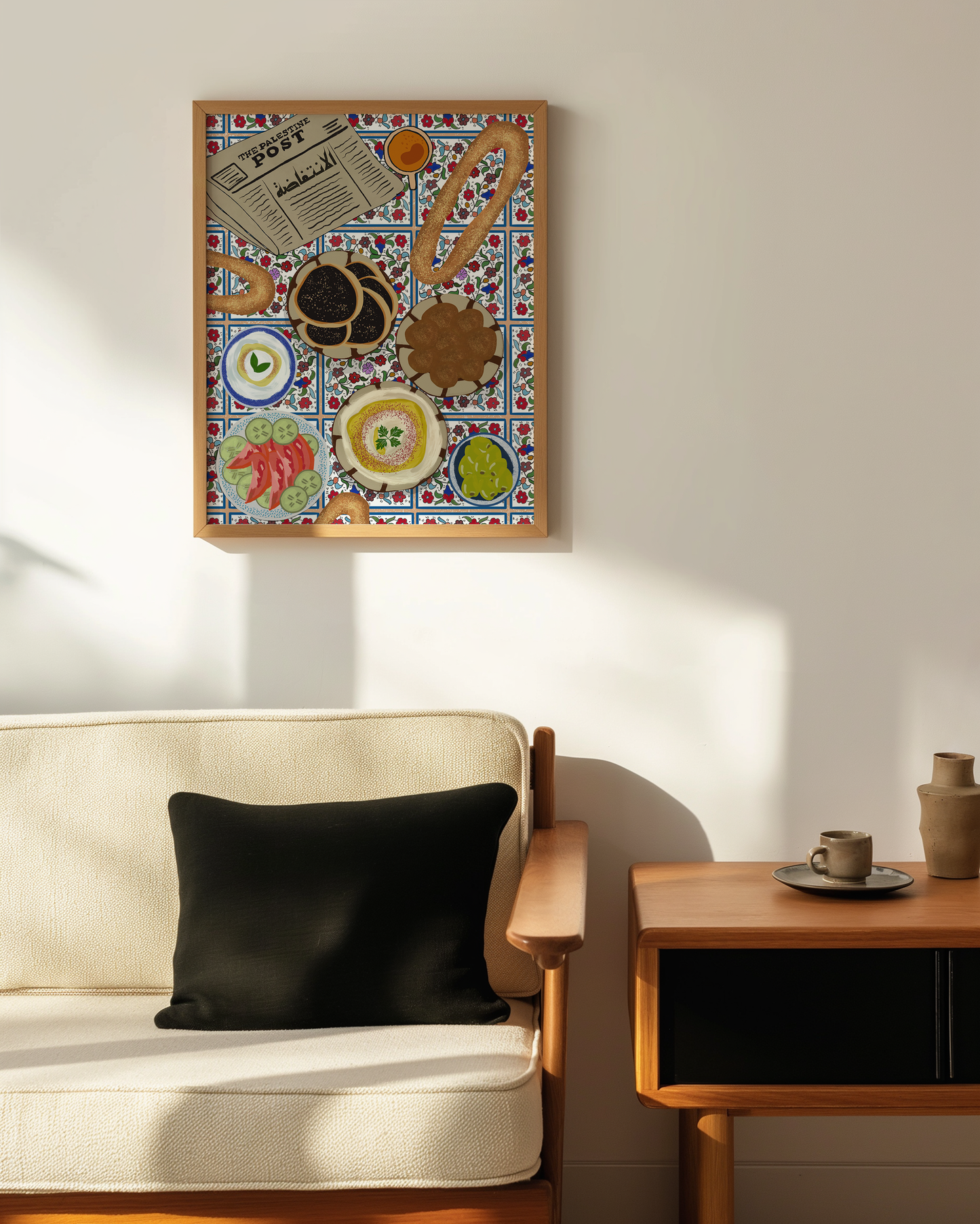 Palestinian Breakfast Poster