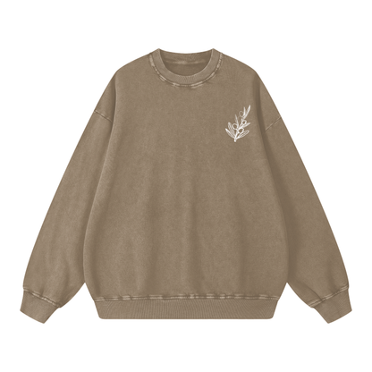 Long live Palestine Olive Branch Crewneck