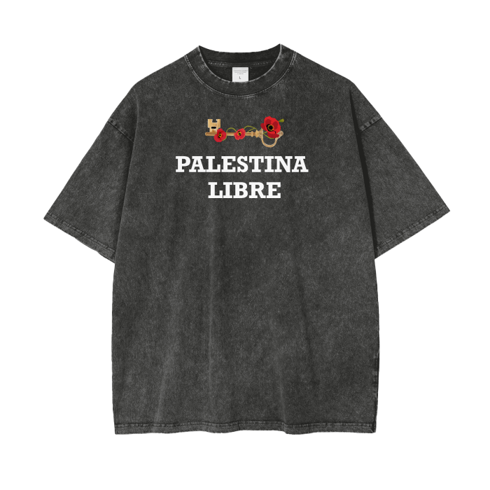 Palestina Libre Key of return  T-shirt