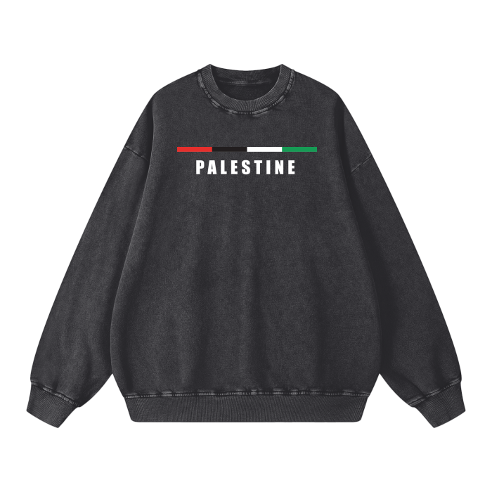 Colors of Palestine Crewneck