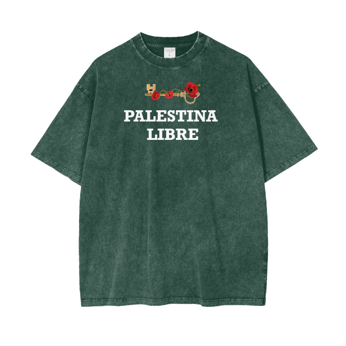 Palestina Libre Key of return  T-shirt