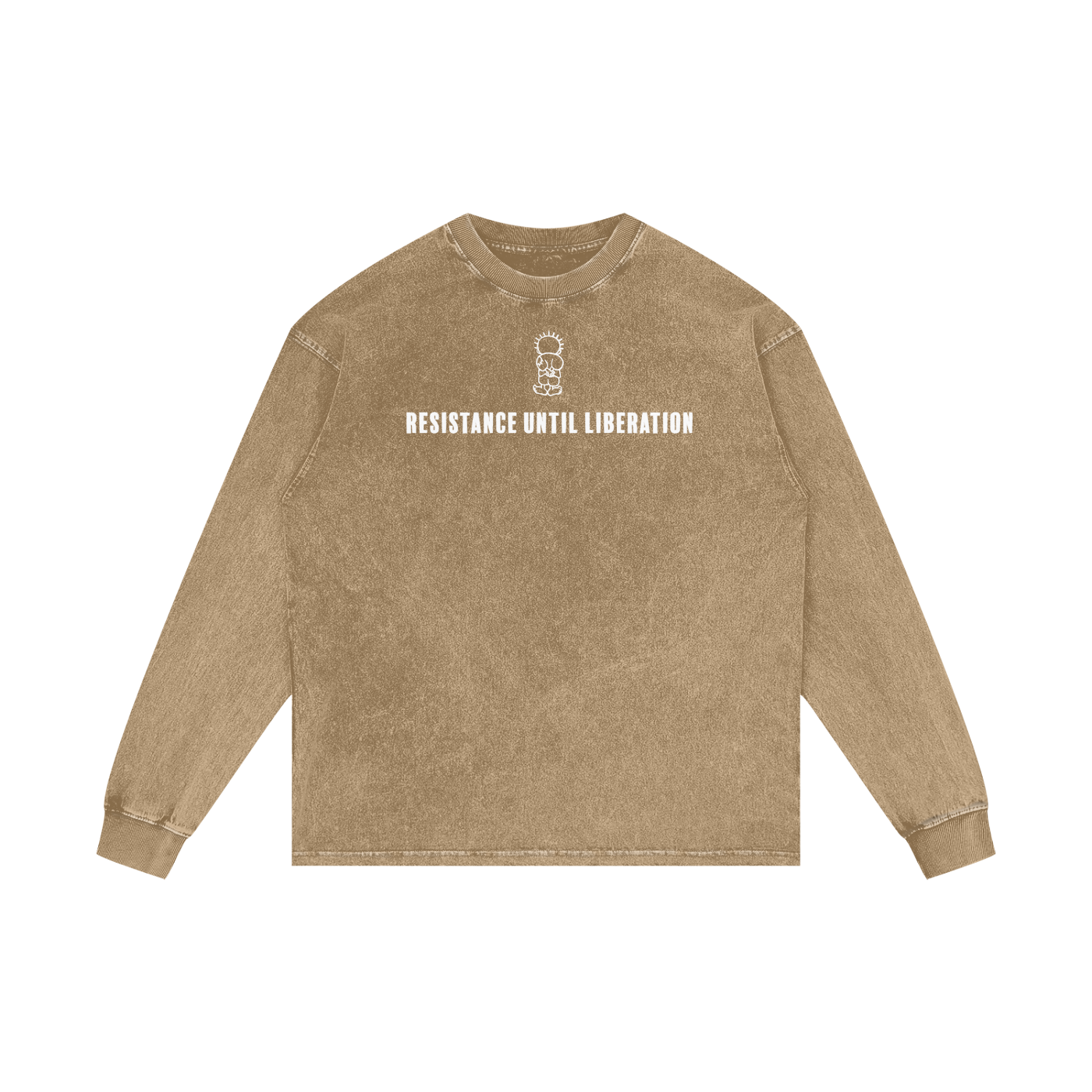 Handala Resistance Until Liberation Long Sleeve T-shirt