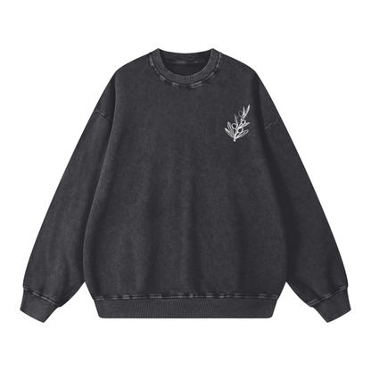 Long live Palestine Olive Branch Crewneck